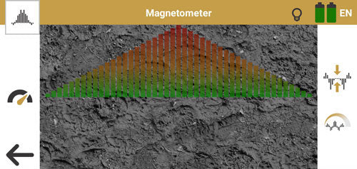 OKM Delta Ranger Magnetometer Modus